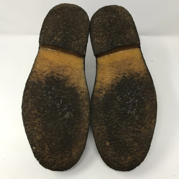 Clarks Brown Nubuck Leather Lace Up Desert Chukka Boots - Picture 5 of 7